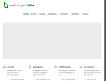 Tablet Screenshot of lillenok.dk